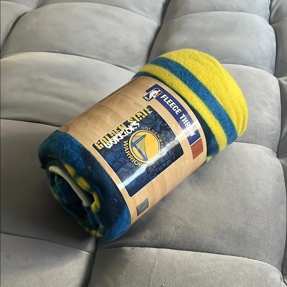 “NBA- Fleece Throw Golden State Warriors”